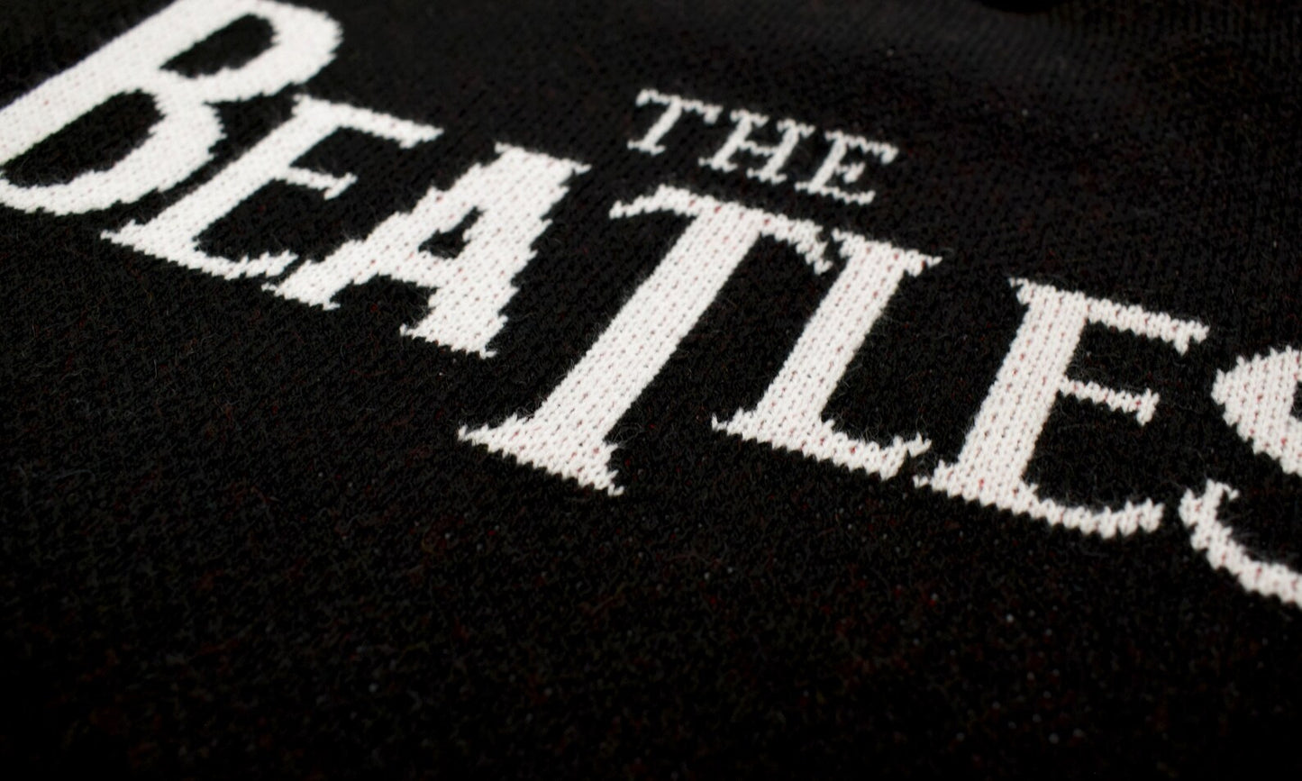 Beatles Pop Art Knit Sweater β Vintage Rock Unisex Sweater, Retro Music Lover Gift, Made in USA