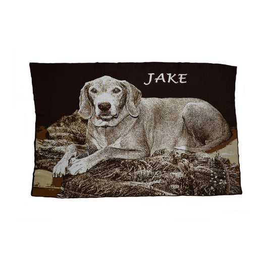 Custom Photo Knit Blanket - Design Your Own Personalized Blanket for Weddings, Anniversaries, Birthdays, and More!