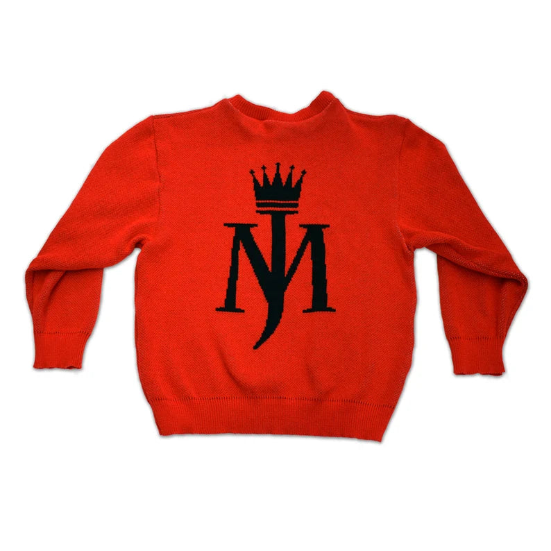 Michael Jackson Knit Sweater – ’80s Retro Pop Unisex Sweater, Vintage Music Fan Gift, Made in USA