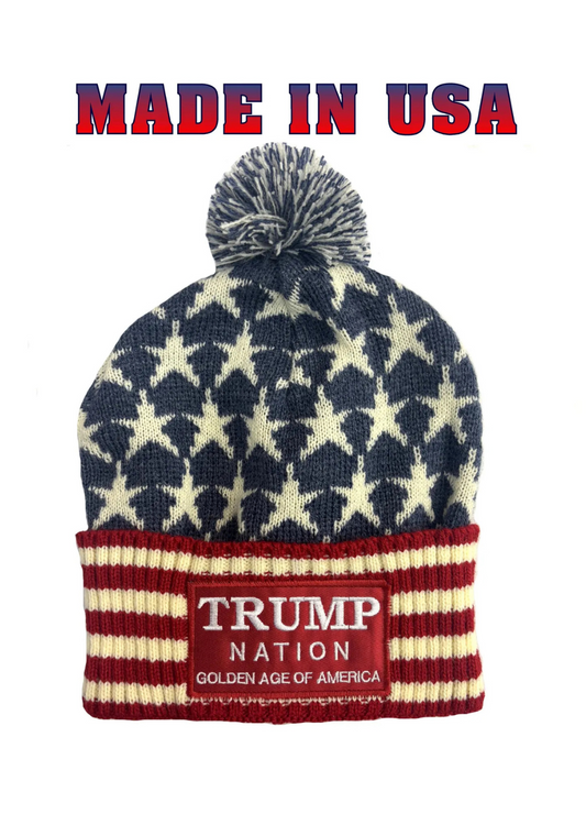 Trump Knit Beanie & Scarf | Unisex One Size fits all