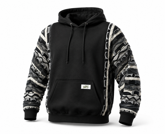 Vintage Patchwork Hoodie