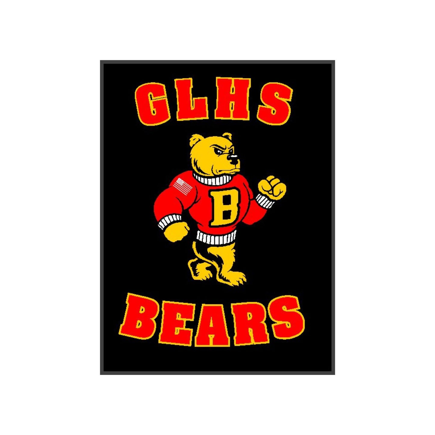 Custom School Spirit Blanket – Mascot, Logo & Team Colors