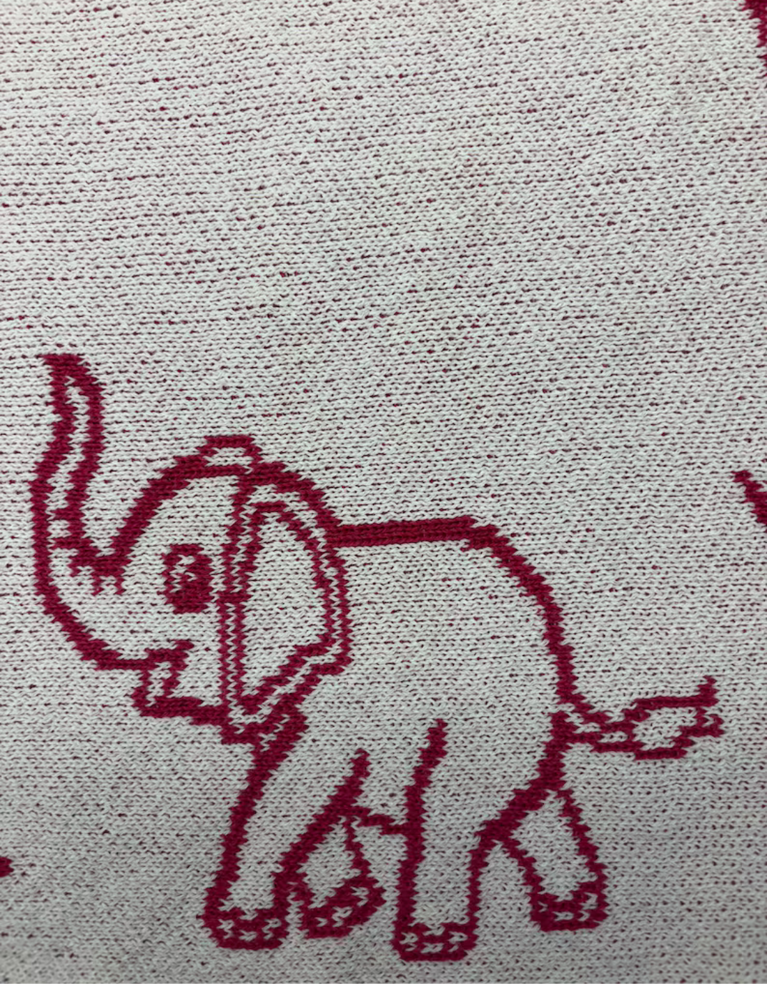 Personalized Toy Animal Knit Baby Blanket – Custom Name Birth Blanket & Play Mat, Made in USA