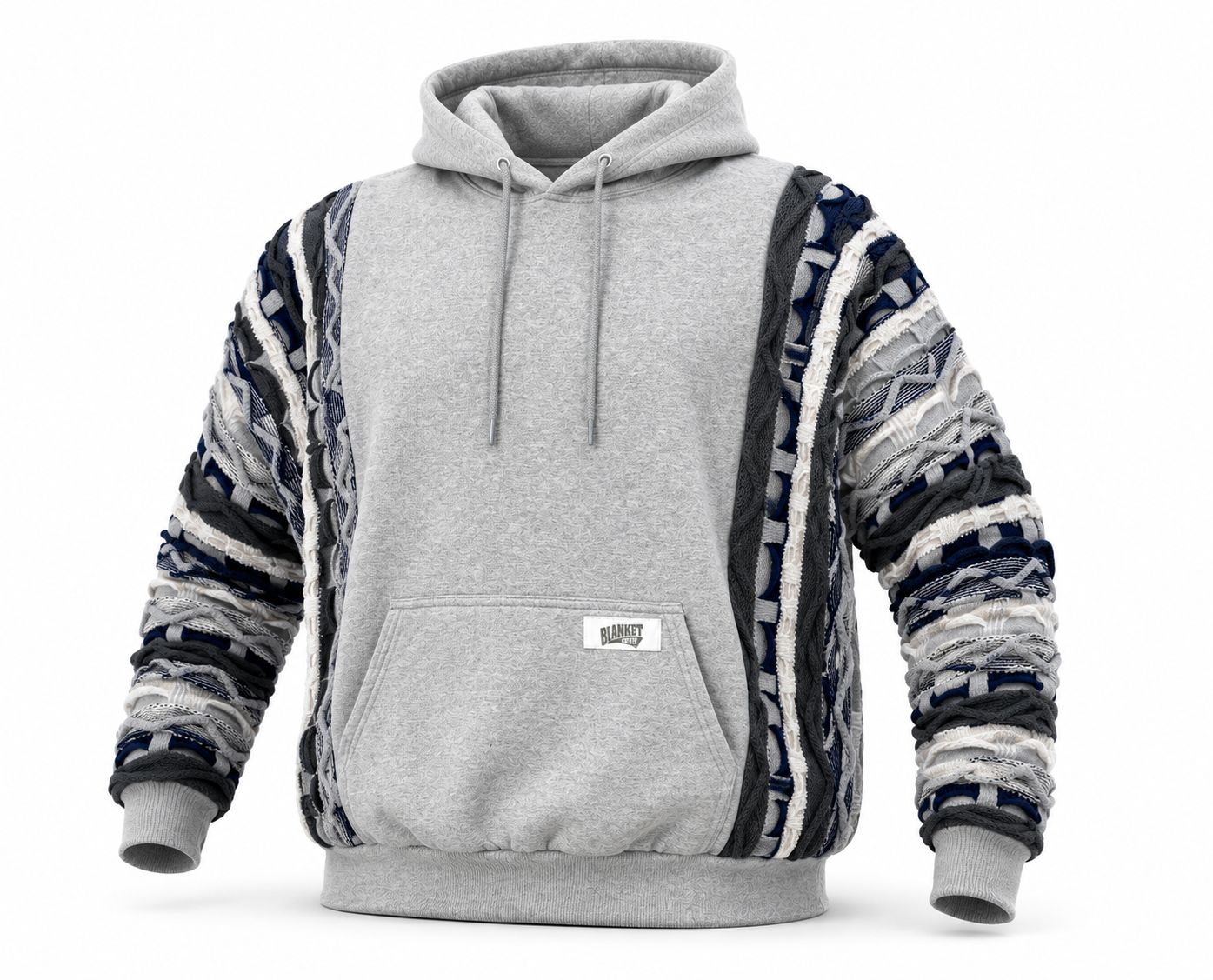 Vintage Patchwork Hoodie
