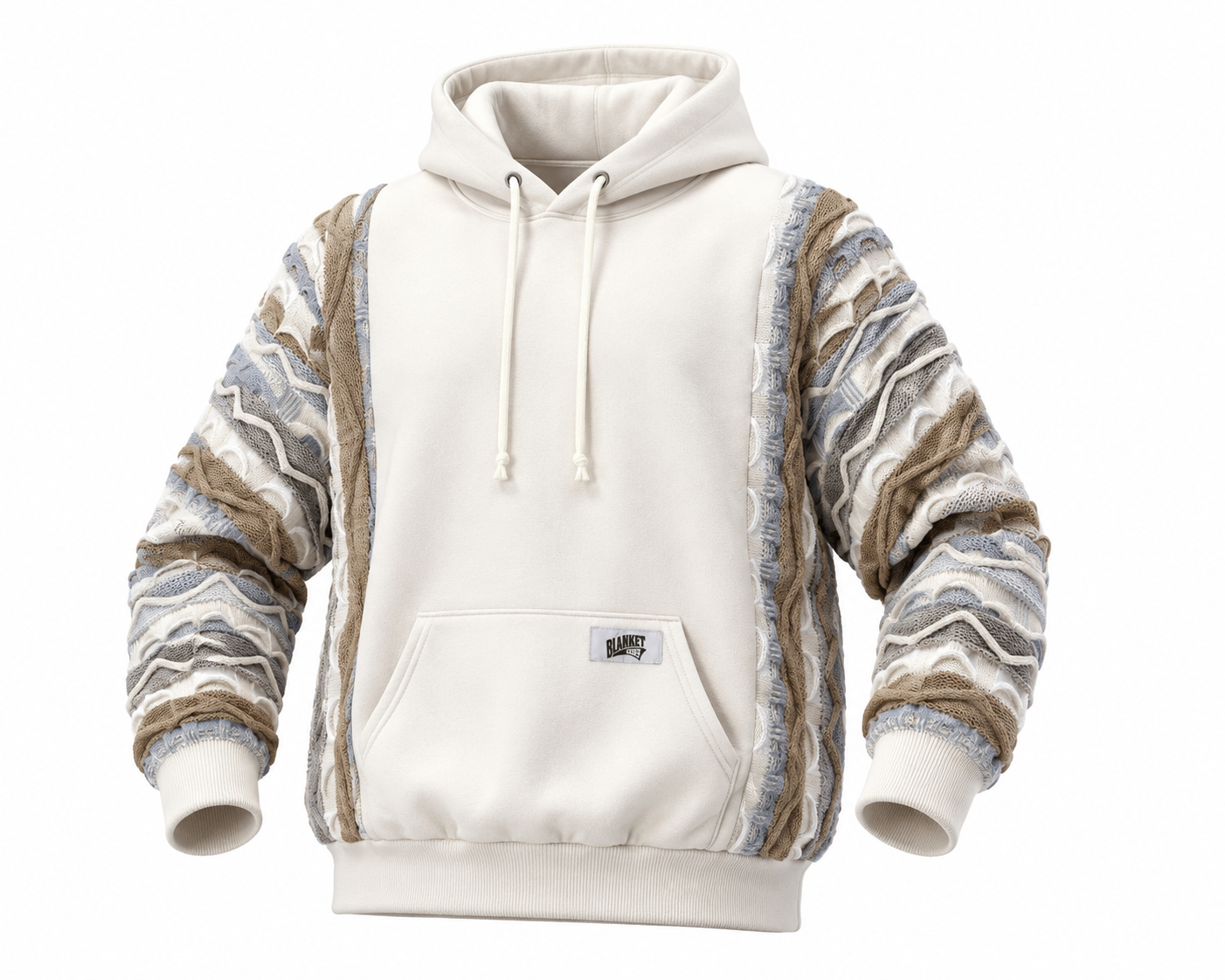 Vintage Patchwork Hoodie