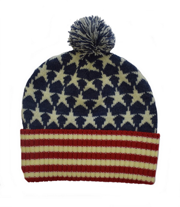 American Flag Knit Hat – BlanketBoss